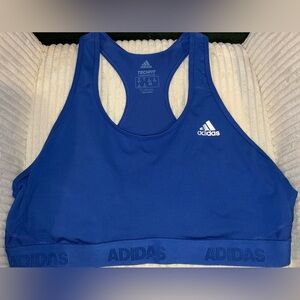 ⭐️3/$15⭐️Adidas Women's Royal Blue Techfit compression sport bra